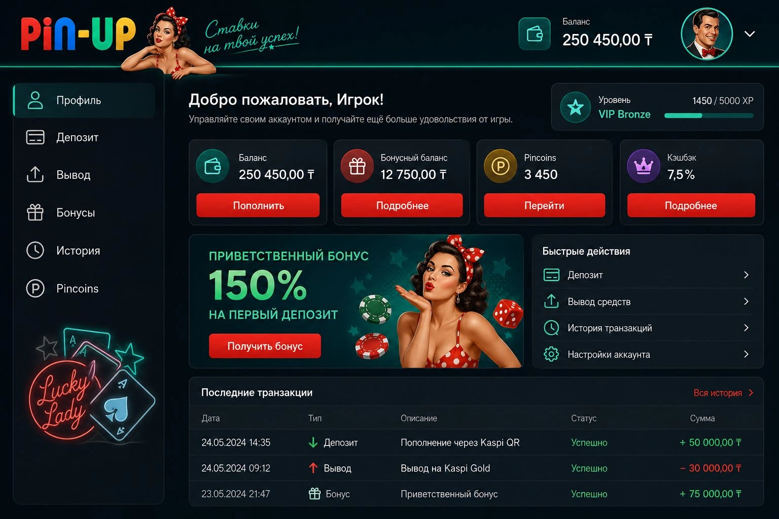 Личный кабинет Pin Up и восстановление доступа — Pin Up вход